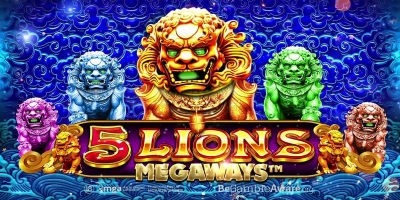 6686.agency -  5 Chú Sư Tử Megaways game slot siêu hấp dẫn